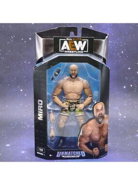AEW Miro Unmatched Collection Series 1 Wrestling Action Figure Jazwares a